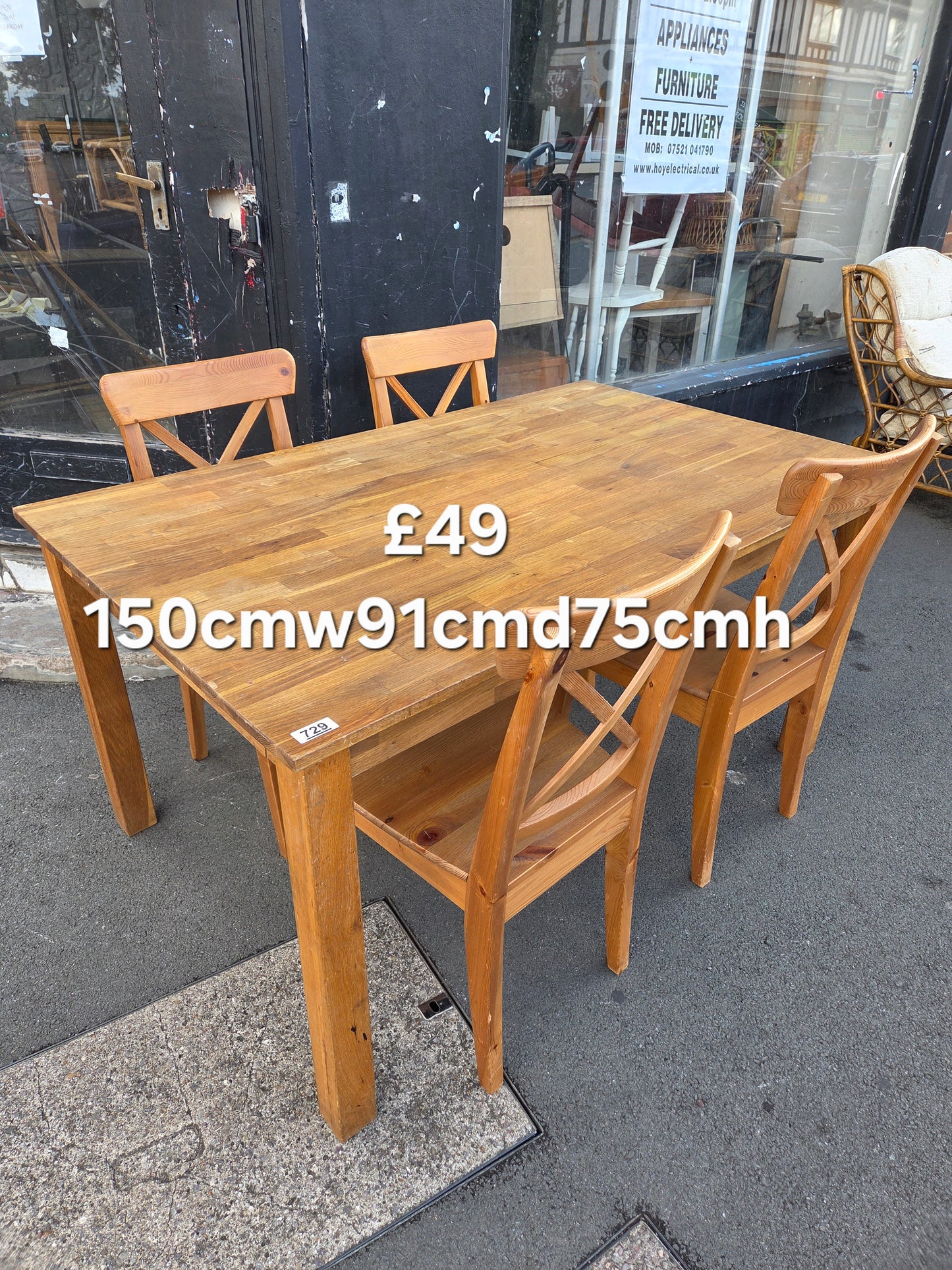 Dining table and chairs π Free delivery in Leicester π