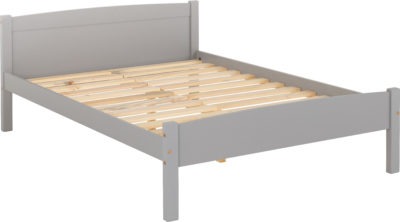 Amber 4'6" Bed
Grey Slate