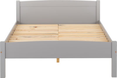 Amber 4'6" Bed
Grey Slate
