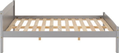 Amber 4'6" Bed
Grey Slate
