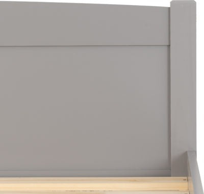 Amber 4'6" Bed
Grey Slate