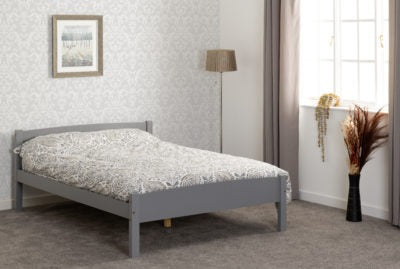 Amber 4'6" Bed
Grey Slate