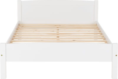 Amber 4'6" Bed
White