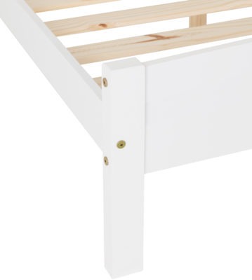 Amber 4'6" Bed
White
