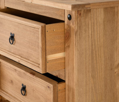 Corona 6 Drawer Chest
Distressed Waxed Pine