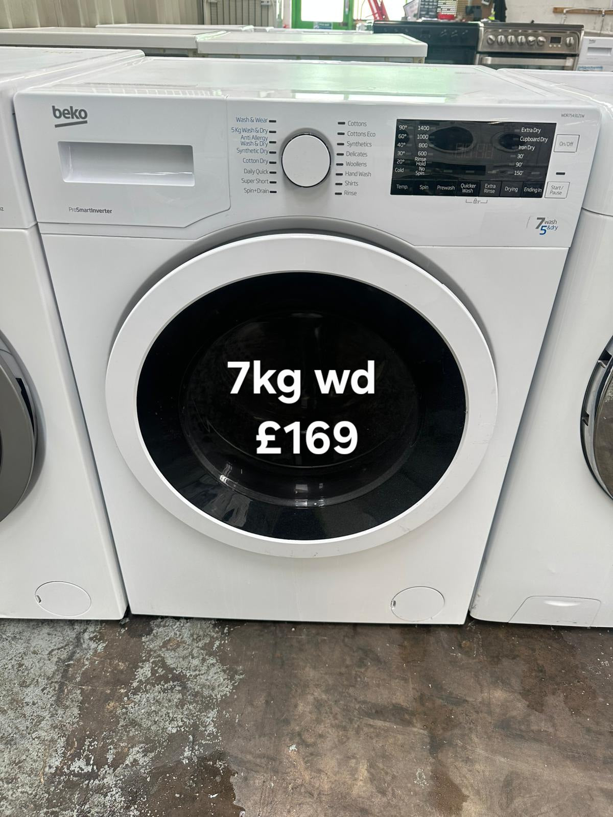 Beko 7kg washer dryer π Free Delivery π 120 Days Warranty π