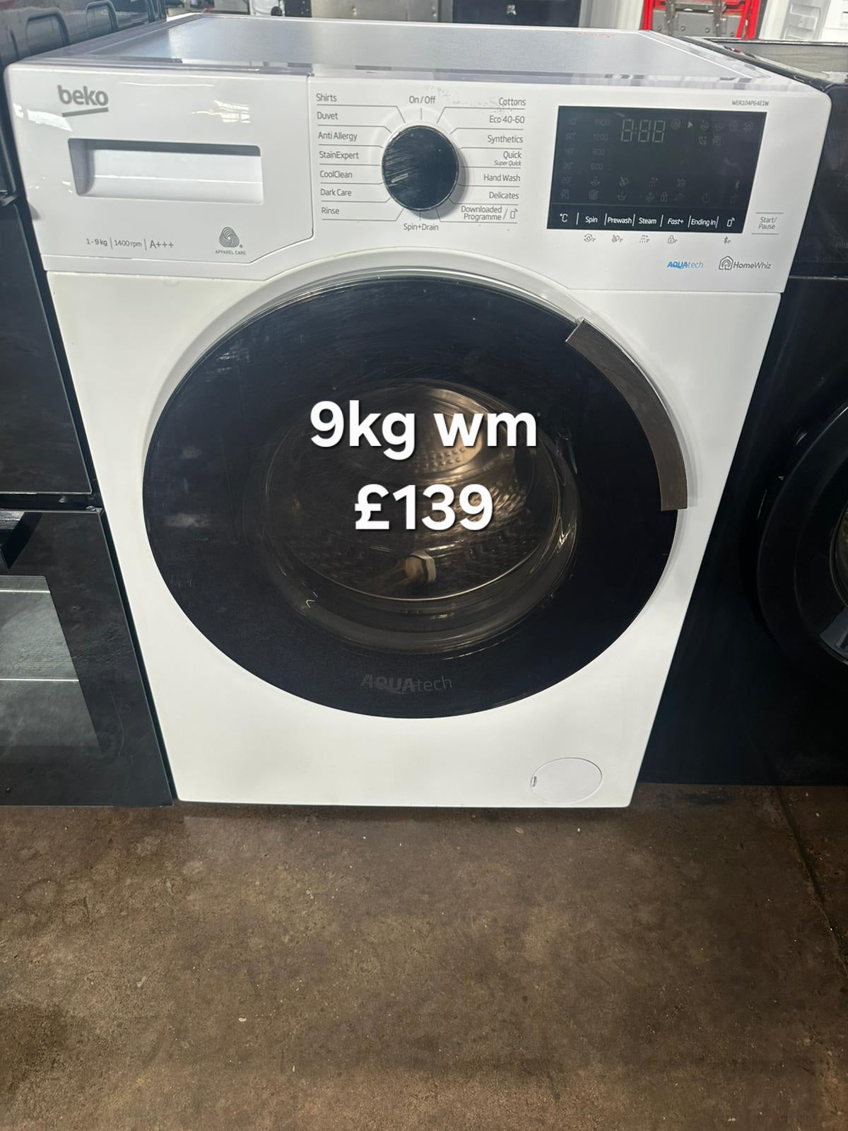 Beko 9kg washing machine π Free Delivery π 120 Days Warranty π