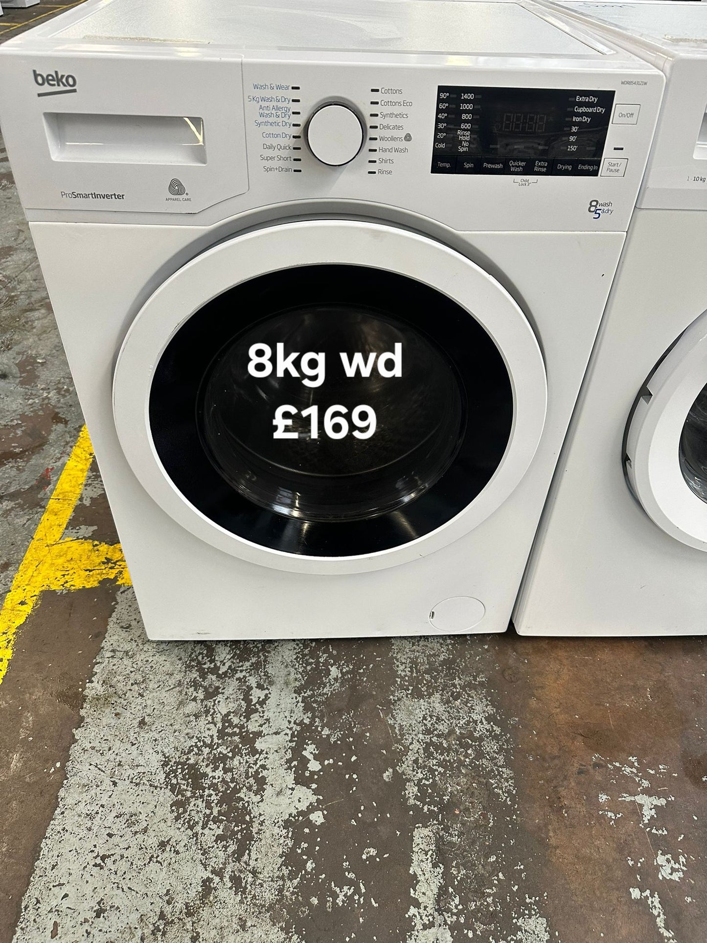 Beko 8kg Washer Dryer π Free Delivery π 120 Days Warranty π