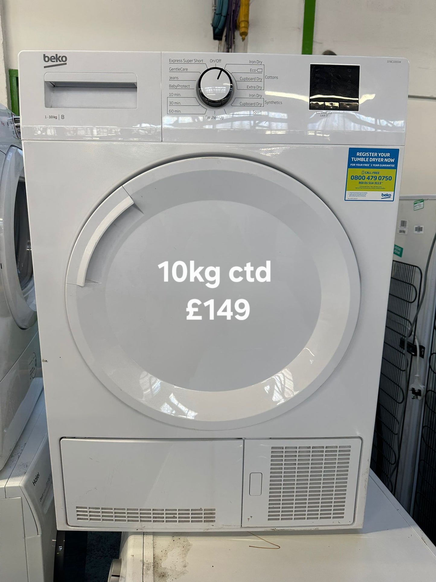 Beko 10kg condenser tumble dryer π Free Delivery π 120 Days Warranty π