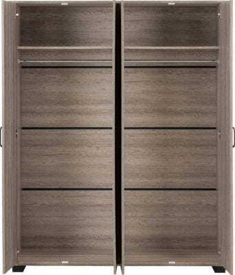 Oliver 4 Door Wardrobe
Light Oak Effect