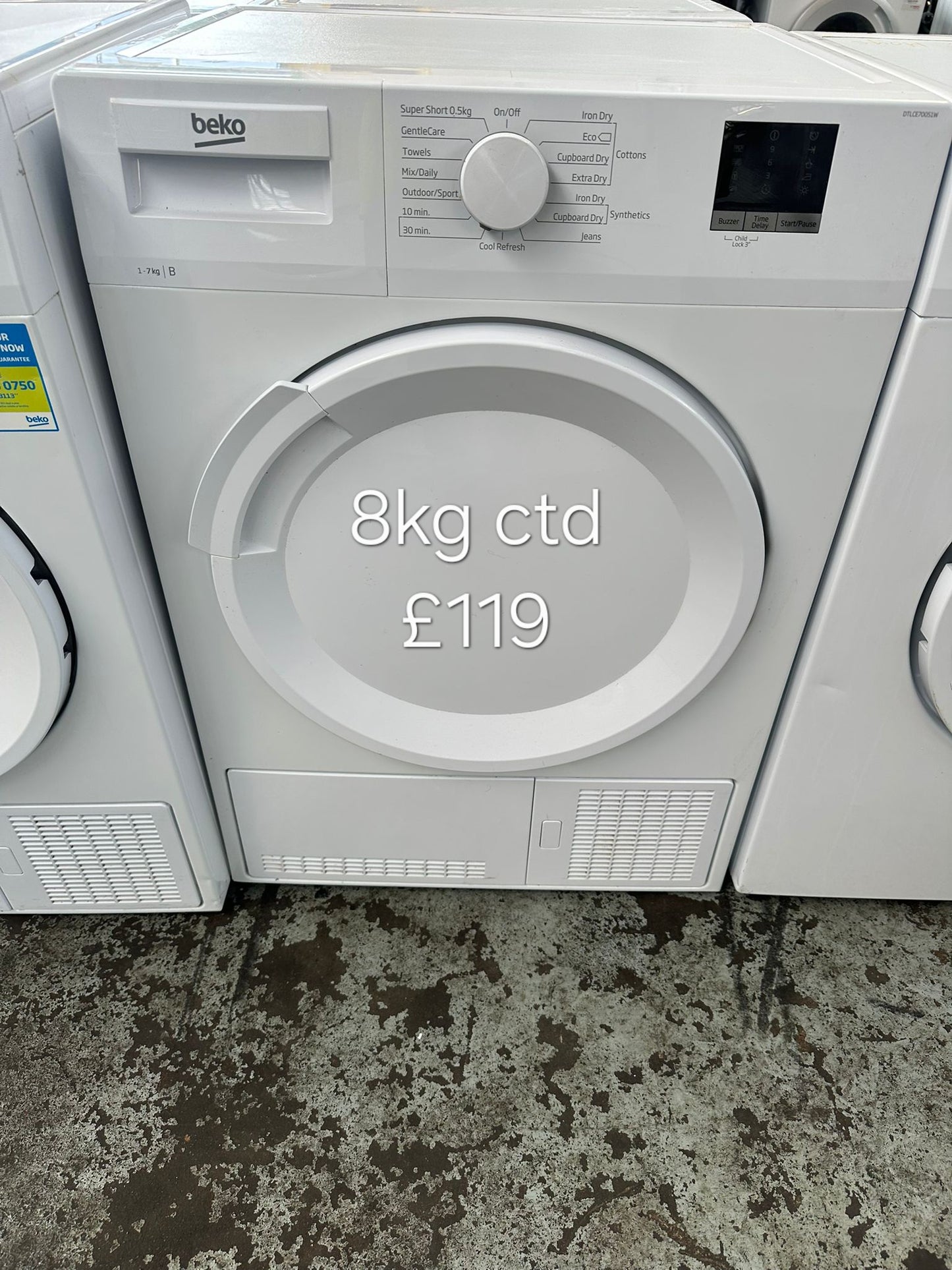 beko 8kg condenser dryer π Free Delivery π 120 Days Warranty π