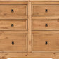 Corona 6 Drawer Chest
Distressed Waxed Pine
