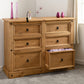 Corona 6 Drawer Chest
Distressed Waxed Pine