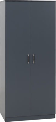 Dakota 2 Door Wardrobe
Dark Grey