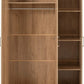 Dakota 3 Door Wardrobe
Oak Effect