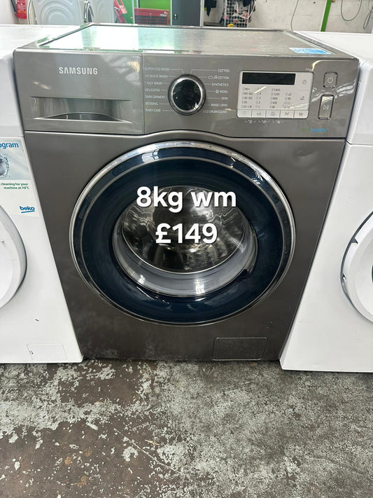 Samsung 8kg washing machine 🌟 Free Delivery 🌟 120 Days Warranty 🌟