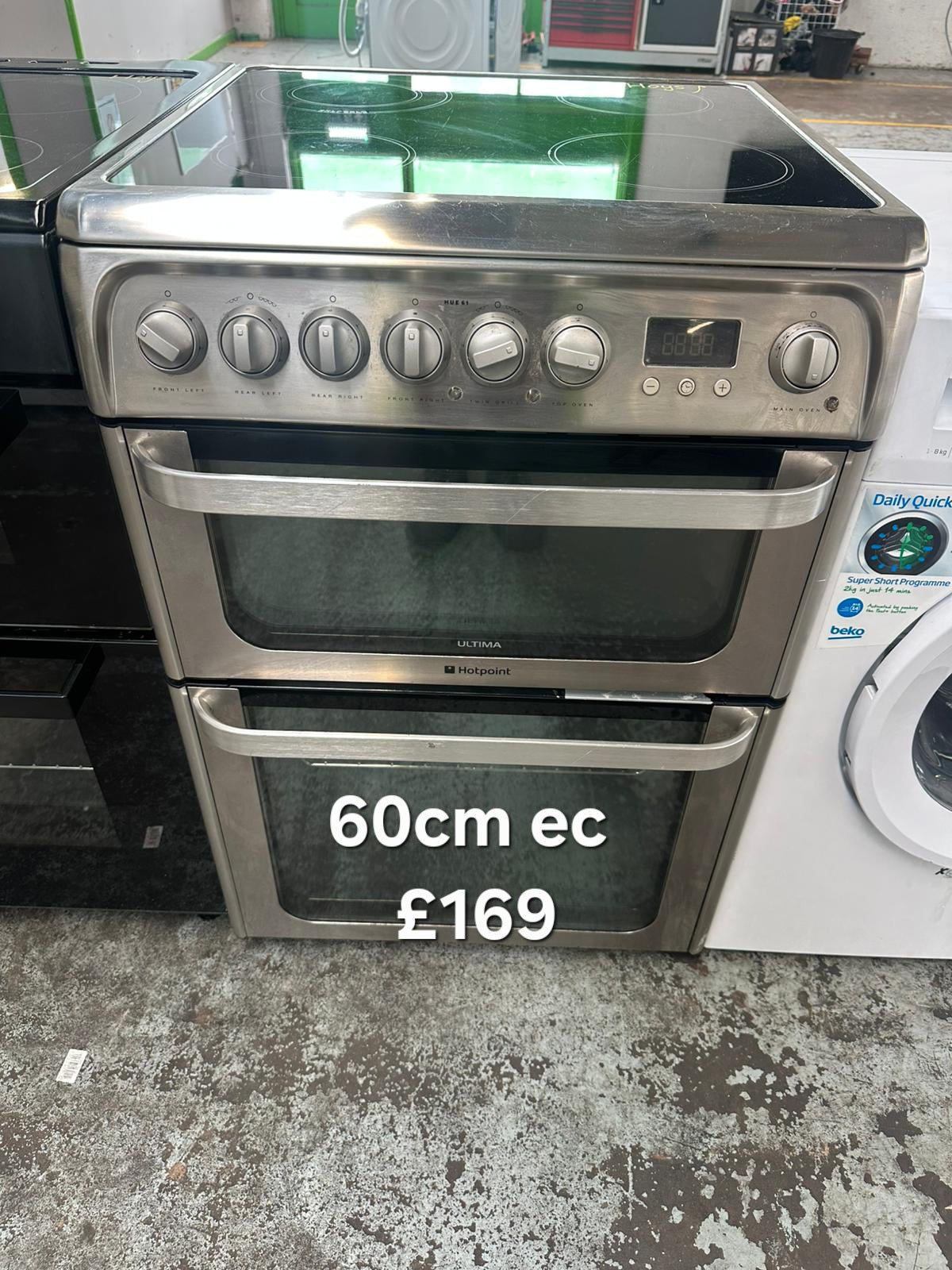 Hotpoint 60cm Electric cooker 🌟 Free Delivery 🌟 120 Days Warranty 🌟