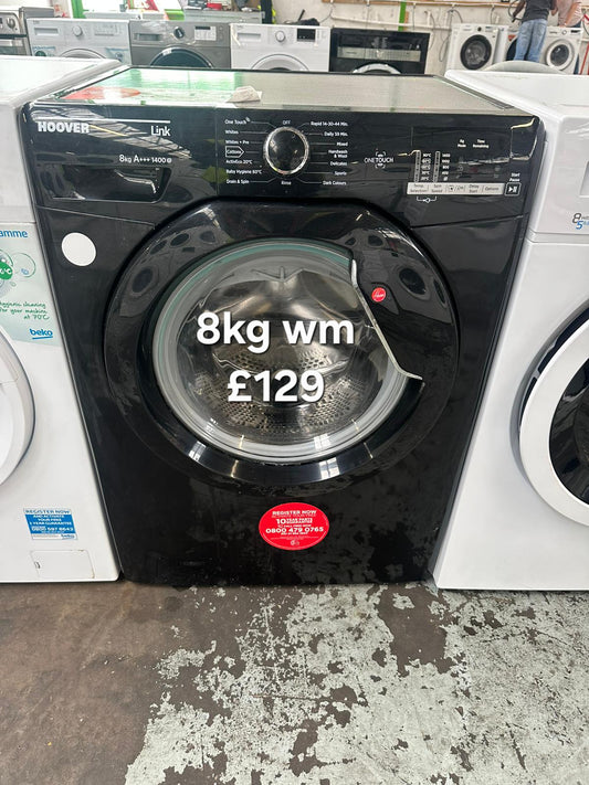 Hoover 8kg washing machine 🌟 Free Delivery 🌟 120 Days Warranty 🌟