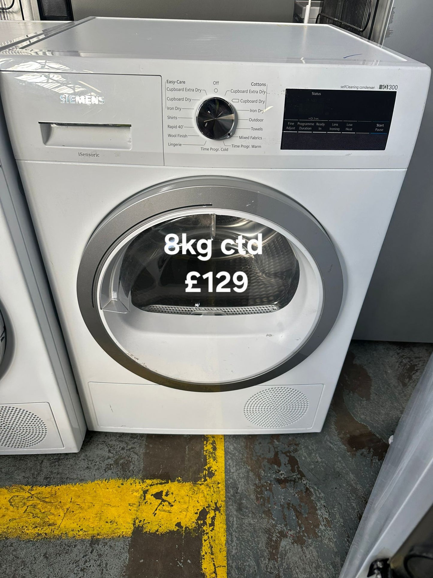 Siemens 8kg condenser dryer 🌟 Free Delivery 🌟 120 Days Warranty 🌟