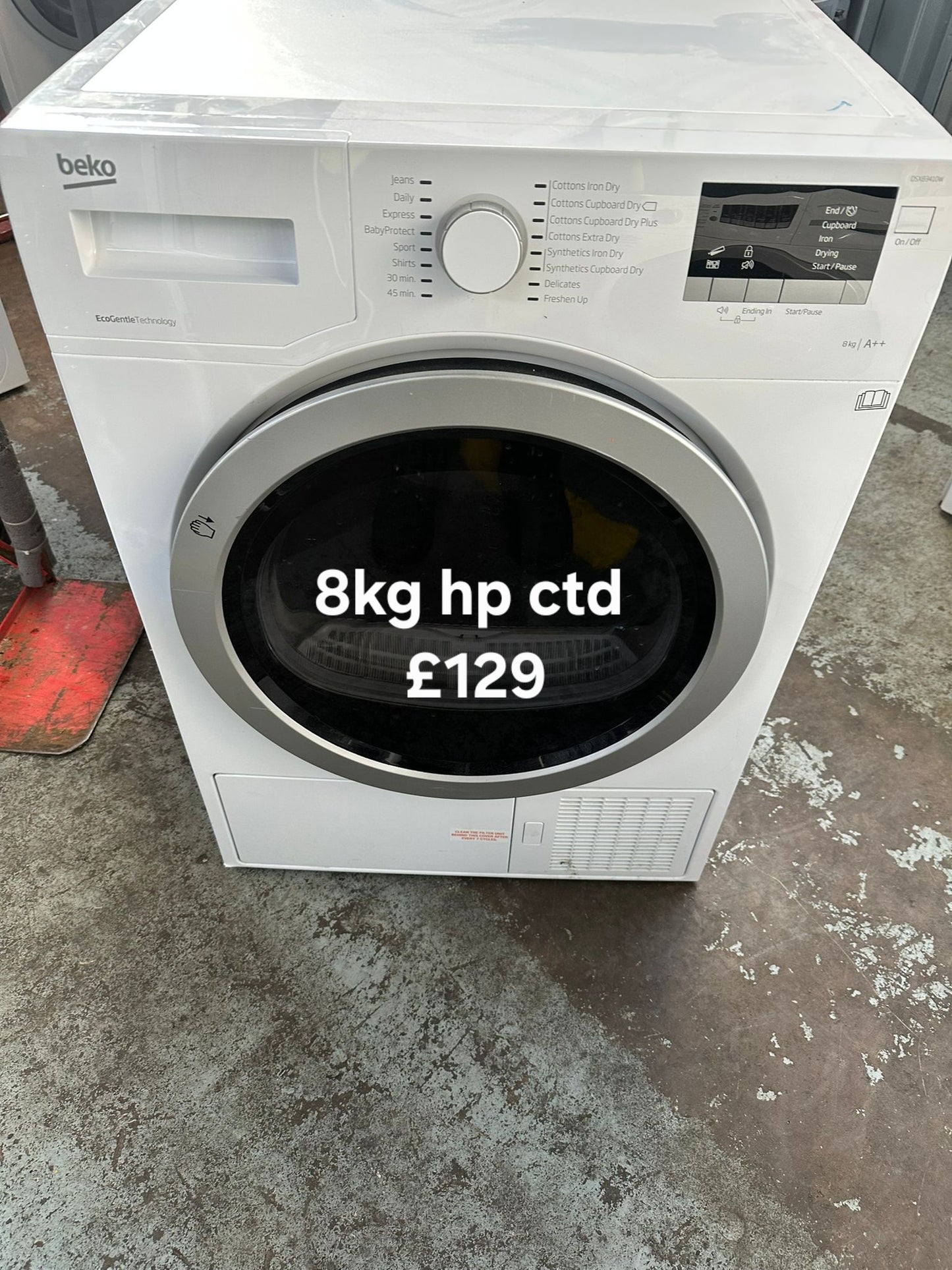 Beko heat pump dryer 🌟 Free Delivery 🌟 120 Days Warranty 🌟