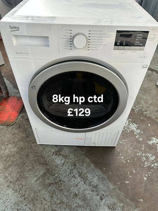 Beko heat pump dryer 🌟 Free Delivery 🌟 120 Days Warranty 🌟
