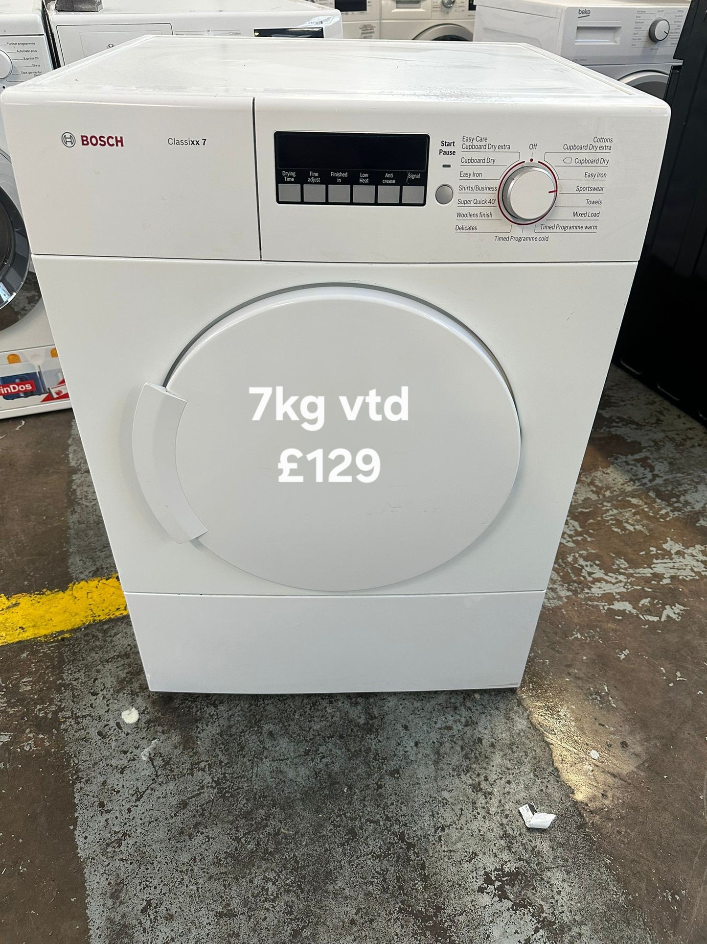 Bosch 7kg vented dryer 🌟 Free Delivery 🌟 120 Days Warranty 🌟