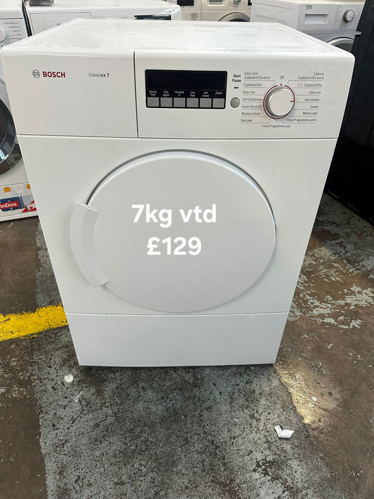 Bosch 7kg vented dryer 🌟 Free Delivery 🌟 120 Days Warranty 🌟