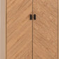 Leon 2 Door 1 Drawer Wardrobe
Medium Oak Effect