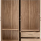 Lisbon 4 Door Wardrobe
Light Oak Effect Veneer