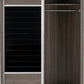 Lisbon 2 Door Sliding Wardrobe
Black Wood Grain