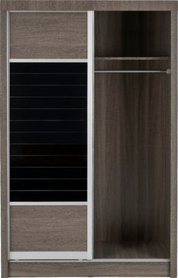 Lisbon 2 Door Sliding Wardrobe
Black Wood Grain