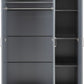 Portland 3 Door Wardrobe
Grey/Oak Effect