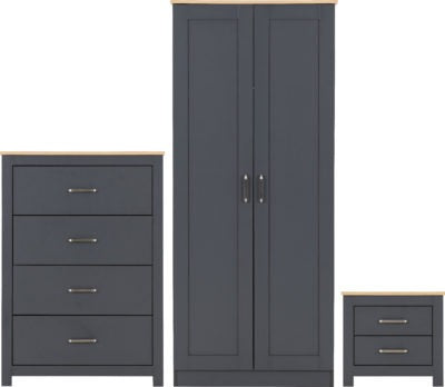 Portland Trio
Grey/Oak Effect