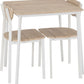 Riley Small Dining Set
White/Light Oak Effect Veneer