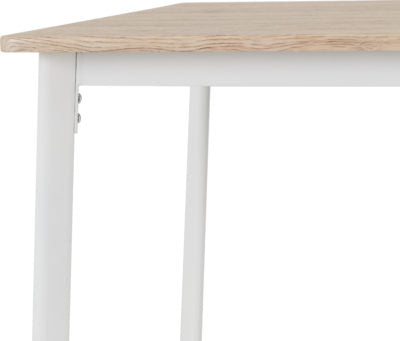 Riley Small Dining Set
White/Light Oak Effect Veneer