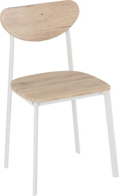 Riley Small Dining Set
White/Light Oak Effect Veneer