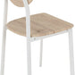 Riley Small Dining Set
White/Light Oak Effect Veneer