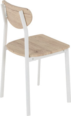 Riley Small Dining Set
White/Light Oak Effect Veneer