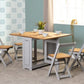 Santos Butterfly Dining Set
Grey Slate/Distressed Waxed Pine